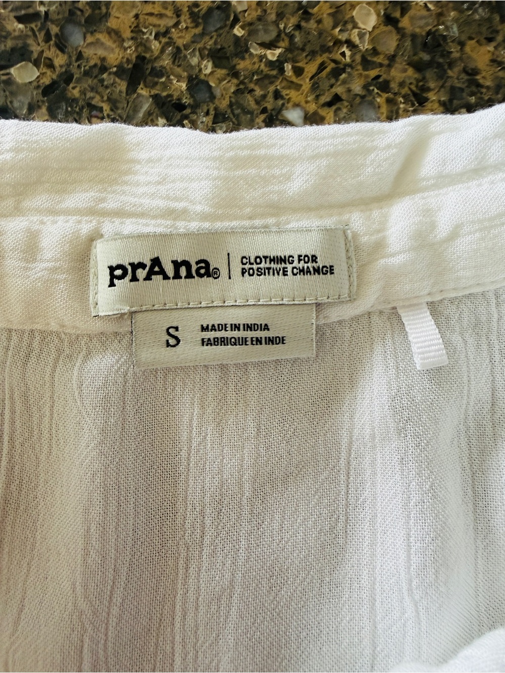 Clearance Prana Scheena Tencel button down Shirt Cover-up size Small - Picture 6 of 8
